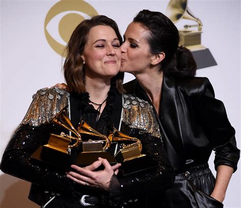 The Beautiful Grammy Award Winning Singer Brandi Carlile And Her Lovely