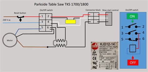 ridgid table  switch wiring diagram