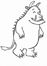 Gruffalo Colouring Monsters Drawings sketch template