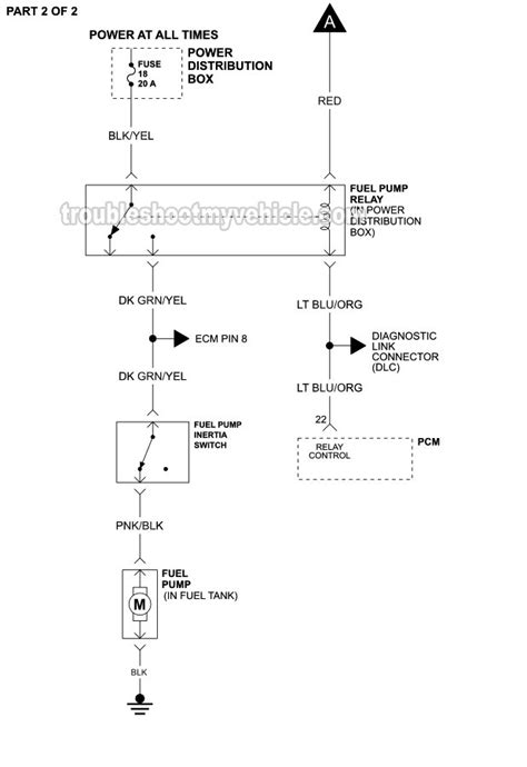 ford explorer fuel pump wiring diagram wiring diagram
