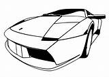 Lamborghini Lambo Diablo Scribblefun sketch template