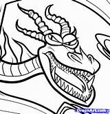 Nightmare Monstrous sketch template