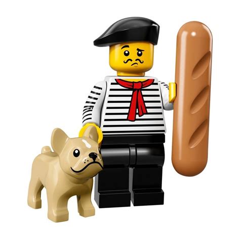 lego collectible minifigures series  french connoisseur