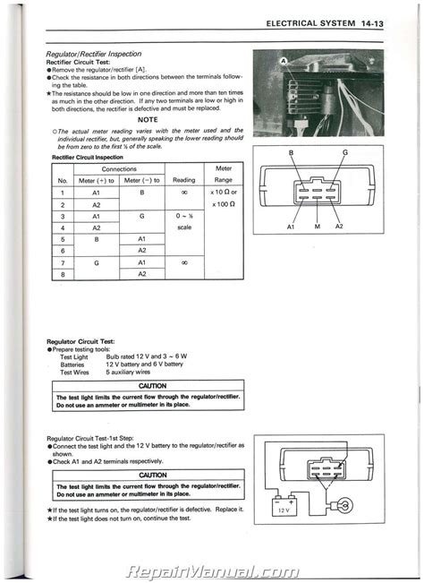 kawasaki kafa mule    utv service manual