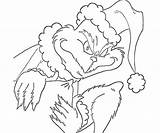 Grinch Coloring Pages Printable Christmas Whoville Funny Color Print Who Coloring4free Cindy Stole Bad Clip Max Adult Dr Book Character sketch template