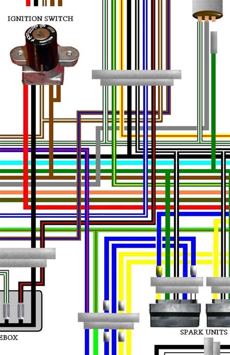 honda cb wiring diagram  wiring collection