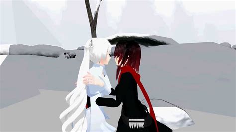 Ruby X Weiss Confession Kiss [mmd] Rwby Youtube