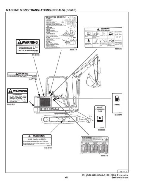 bobcat  compact excavator service repair manual