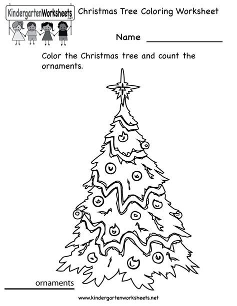 images  worksheets christmas tree  christmas