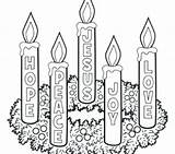Advent Coloring Pages Calendar Catholic Printable Getcolorings Color Colo Getdrawings sketch template