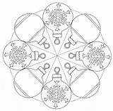 Mandala Natale Mandalas Bolas Ornamenti Picasaweb Natalizi Natalizio Artigianato Decorazioni Precioso Este sketch template