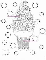 Cone Snow Coloring sketch template
