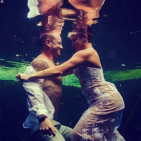 Underwater Trash The Wedding Dress Shoot Popsugar Love And Sex