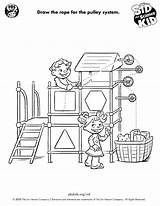 Simple Machines Machine Kids Science Draw Printables Projects Pbs Pulley Grade Board Way Kid Fun Sid Choose Own Make Project sketch template
