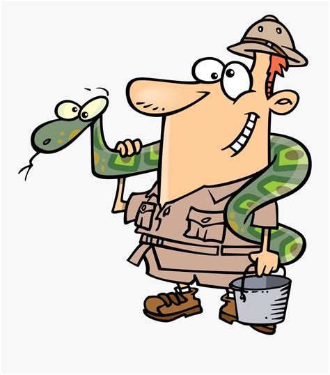 cartoon picture   zookeeper  transparent clipart clipartkey