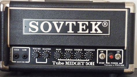 anyone have firsthand experience with the sovtek mig50h