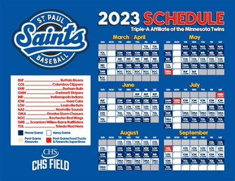 printable schedule  stpaulsaints issuu
