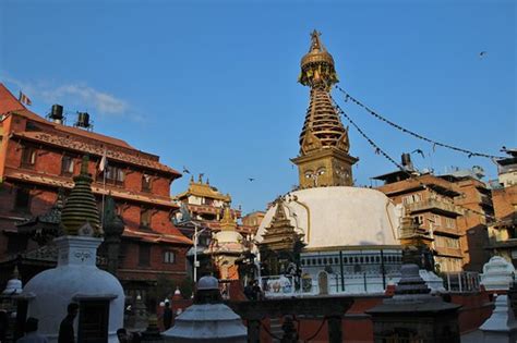 kaathe swayambhu shreegha chaitya stupa kathmandu flickr