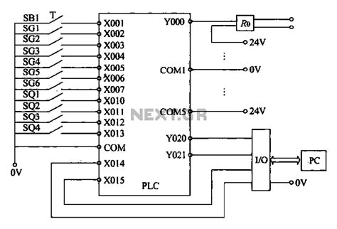 wiring diagram   plc
