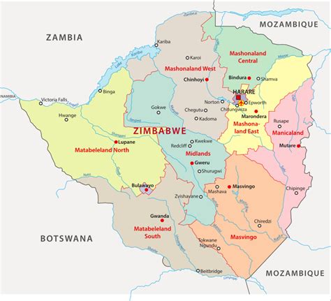 Zimbabwe Maps