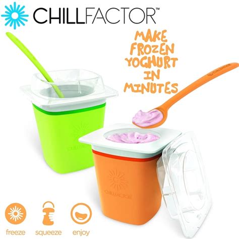 frozen yoghurt maker chillfactor barnservis chillfactor shoppingnet