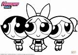 Coloring Powerpuff Girls Pages Cartoon Network Print Printable Power Puff Girl Ppg Kids Color Sheets Book Books Supercoloring Shelter Színez sketch template