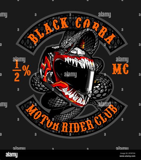 motorcycle club logo stock vector image art alamy