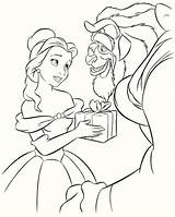 Beast Beauty Pages Coloring Printable Disney Color Give Gift Resolution High Girls Book Her sketch template