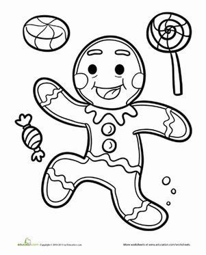 image result  gingerbread girl coloring pages gingerbread man