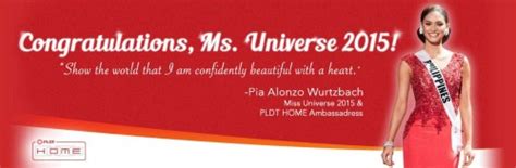 Pldt Home Ambassador Miss Universe Philippines Pia Alonzo