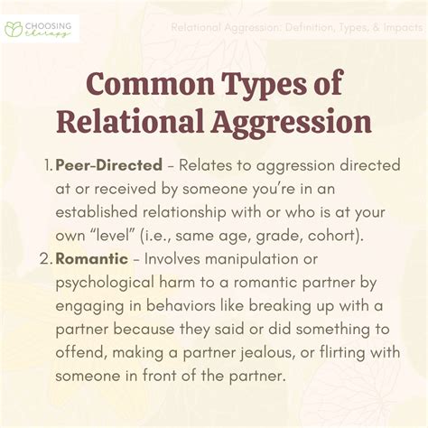 relational aggression