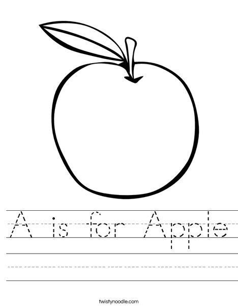 apple worksheet kindergarten worksheets printable preschool