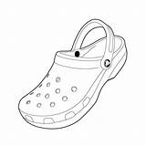 Crocs Slippers Agb Hgf Pubers Karakter Vsco sketch template