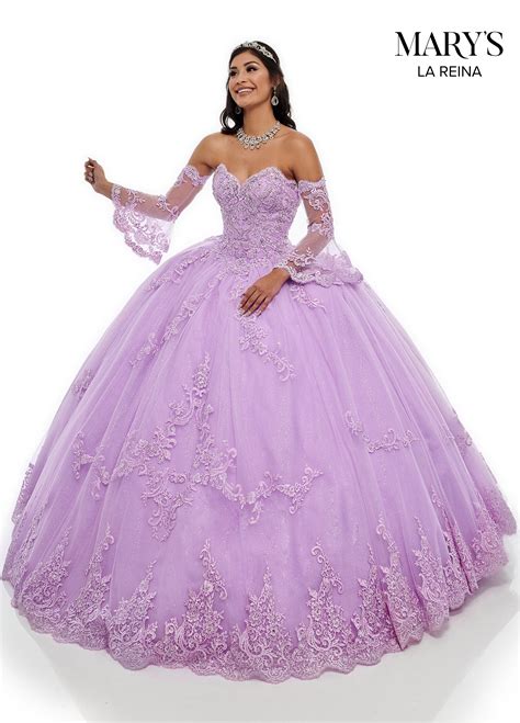 Lareina Quinceanera Dresses Style Mq2104 In Blush Lilac Or White