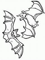 Coloring Bat Pages Coloringpages1001 Vleermuis Halloween Gif sketch template