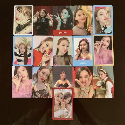 Twice Nayeon Official Photocards Twicetagram Yes Or Yes Fancy You
