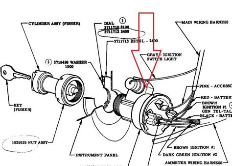 diagram  chevy ignition switch wire diagram mydiagramonline