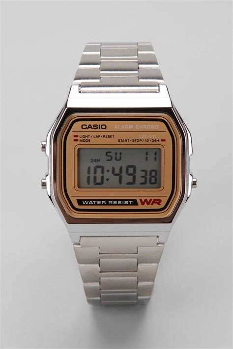 chrome gold casio soletopia