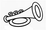 Trompette Colorier Musique Dessins Instruments Instrumentos Trompete Trumpet Fête Mariage sketch template
