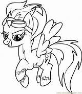 Mlp Colouring Misty sketch template