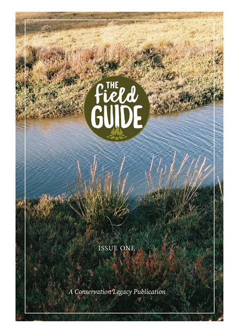 field guide issue   conservation legacy issuu
