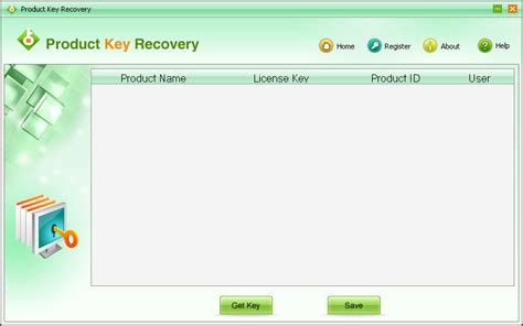 smartkey product key recovery screenshots