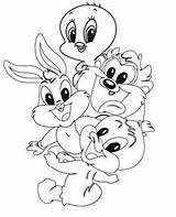 Tunes Looney Baby Coloring Pages Toons Awesome Character Cartoon Drawings Bugs Lola Bunny Pillsbury Doughboy Kidsplaycolor Drawing Print Color Tune sketch template