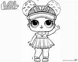 Lol Coloring Pages Surprise Doll Champ Court Series Printable Print Colouring Kids Bettercoloring Unicorn sketch template
