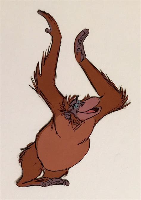 king louis animation cel   jungle book  jungle book characters jungle book tattoo