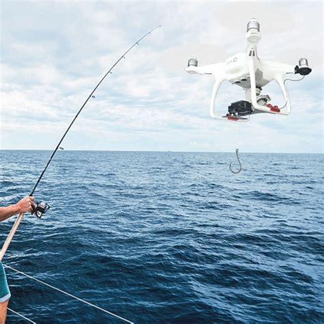 fishing drones bait release phantom  fishing release phantom  release system camera