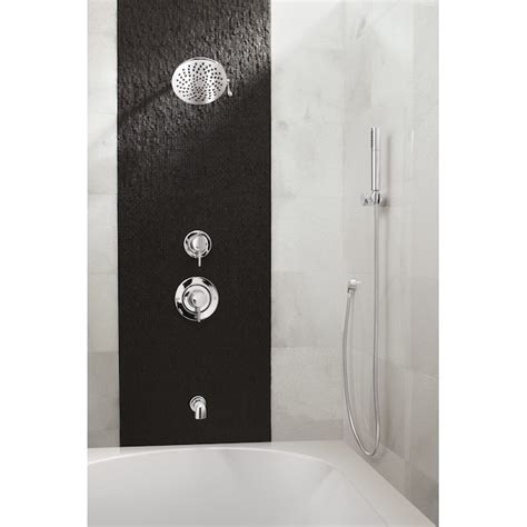 moen align chrome  handle single function shower faucet valve  included   shower