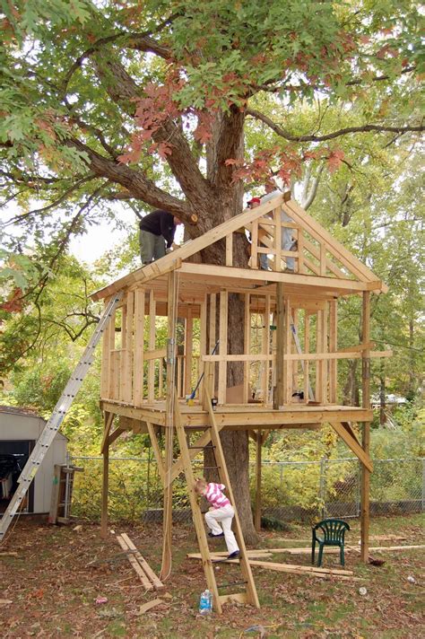 simple tree house plans  kids  small space home interior design
