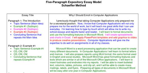 expository essay sample academic guide