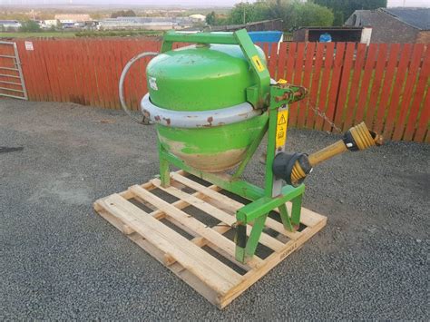 tractor  point linkage pto driven cement mixer  excellent condition  motherwell